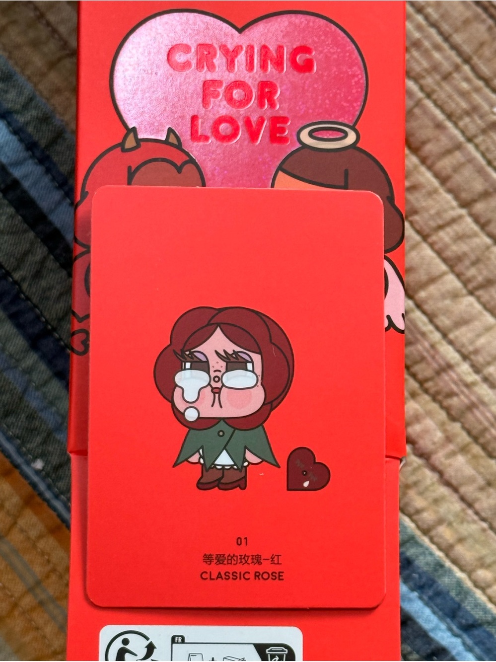 Pop mart crybaby “Crying For Love” series figure “Classic Rose” confirmed - Picture 2 of 8